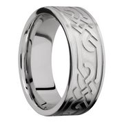 Ring with Celtic Loop U Pattern