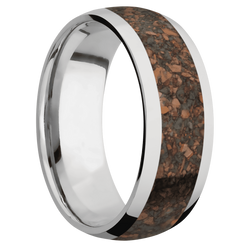Ring with Desert Jasper Inlay