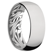 Ring with Escher 1 Pattern