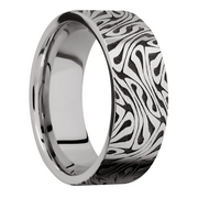 Ring with Escher 1 Pattern