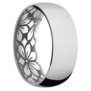 Ring with Floral 1 Large Pattern