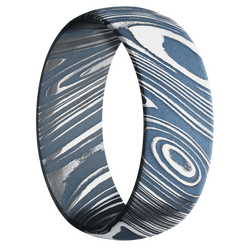 Ring with Polar Blue Cerakote Grooves
