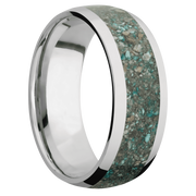 Ring with Ocean Jasper Inlay