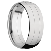 Ring with Titanium Inlay