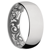 Ring with Western Scroll Pattern
