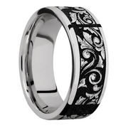 Ring with Western Scroll Pattern