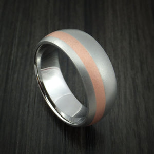 Cobalt Chrome and Copper Men's Ring Custom Made Wedding Band ...