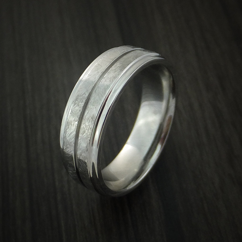 Cobalt Chrome Ring Distressed Finish Band Made to Any Sizing ...