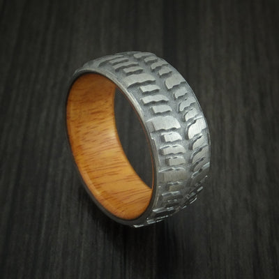 Osage Orange Hardwood Wedding Bands and Engagement Rings