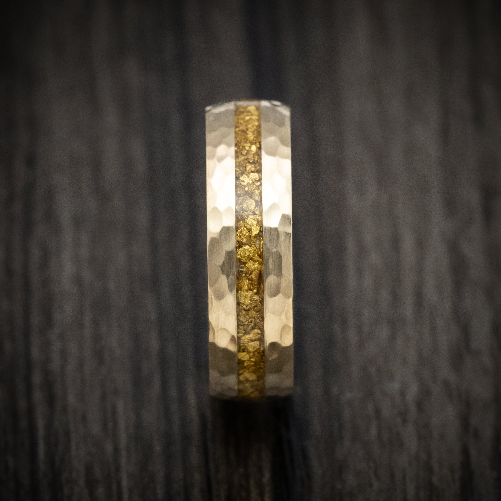 10] RAW 24K GOLD RING ロウ ゴールド スモークリング 指輪