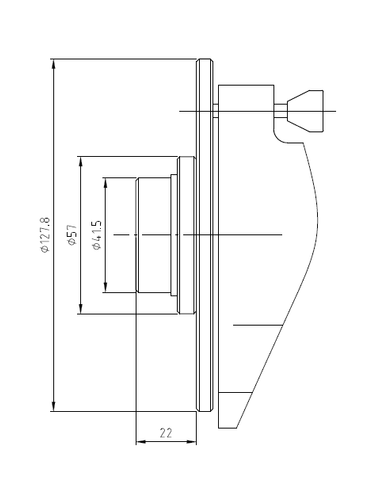 Diagram of Accusize 5C Spin Indexer, Indexing Jig