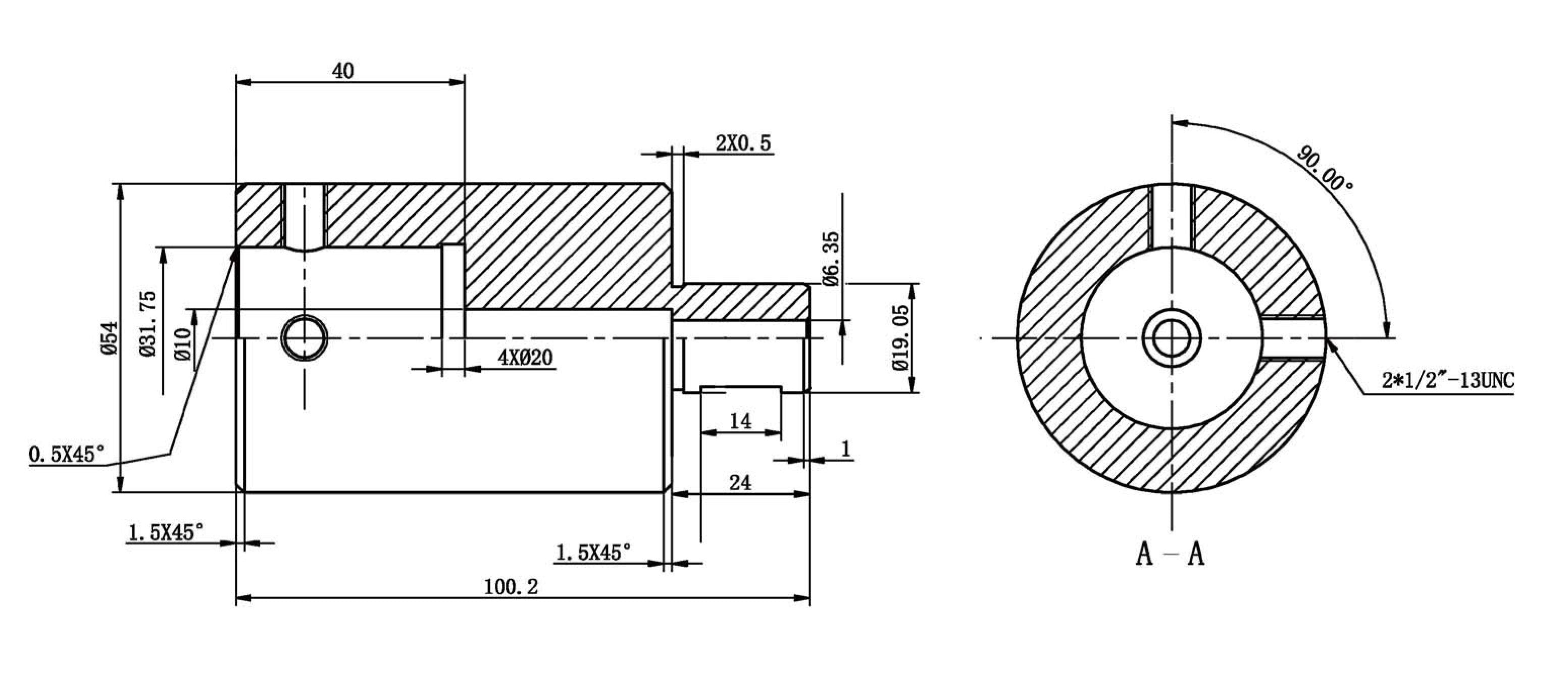 MC10-0002 Weldon Shank with Coolant System for Drill Use Annular Cutter on Drill Press