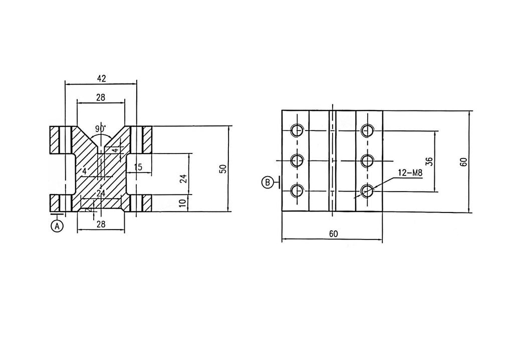 Accusize Industrial Tools Ultra Precision V-Block & Clamp Sets