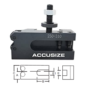 CXA Knurling Turning and Facing Quick Change Tool Holder, #0250-0310