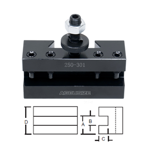 CXA Turning and Facing Quick Change Tool Holder 0250-0301