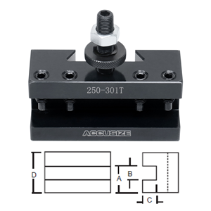 CXA XL Oversize Turning & Facing Quick Change Tool Holder 0250-0301T