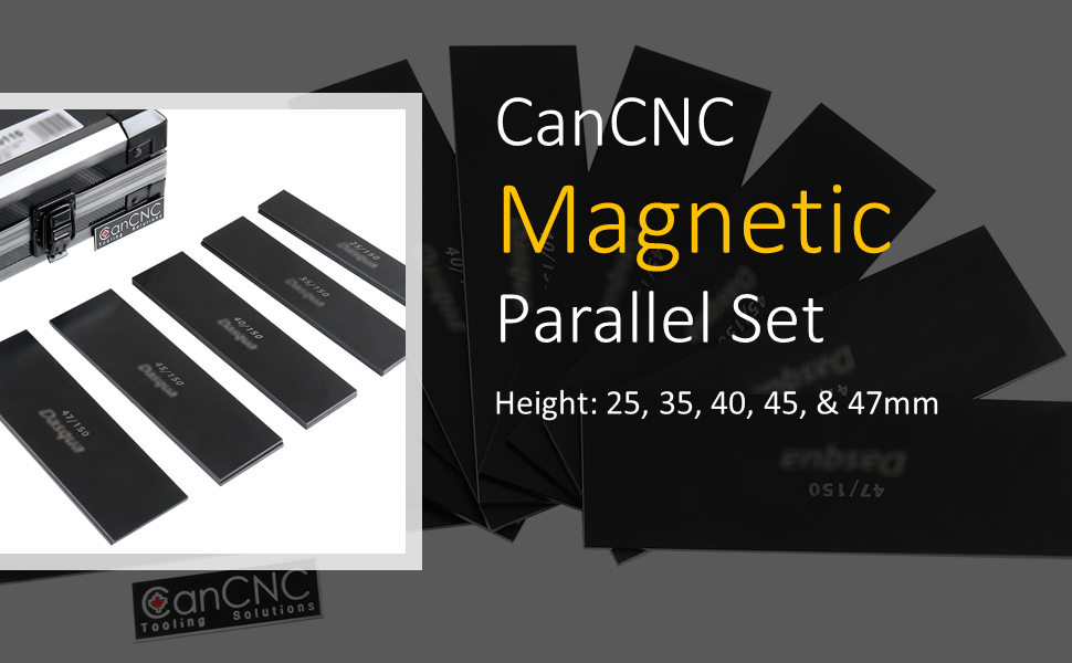 CanCNC Tooling Solutions 2818-0115 Magnetic Parallel Set