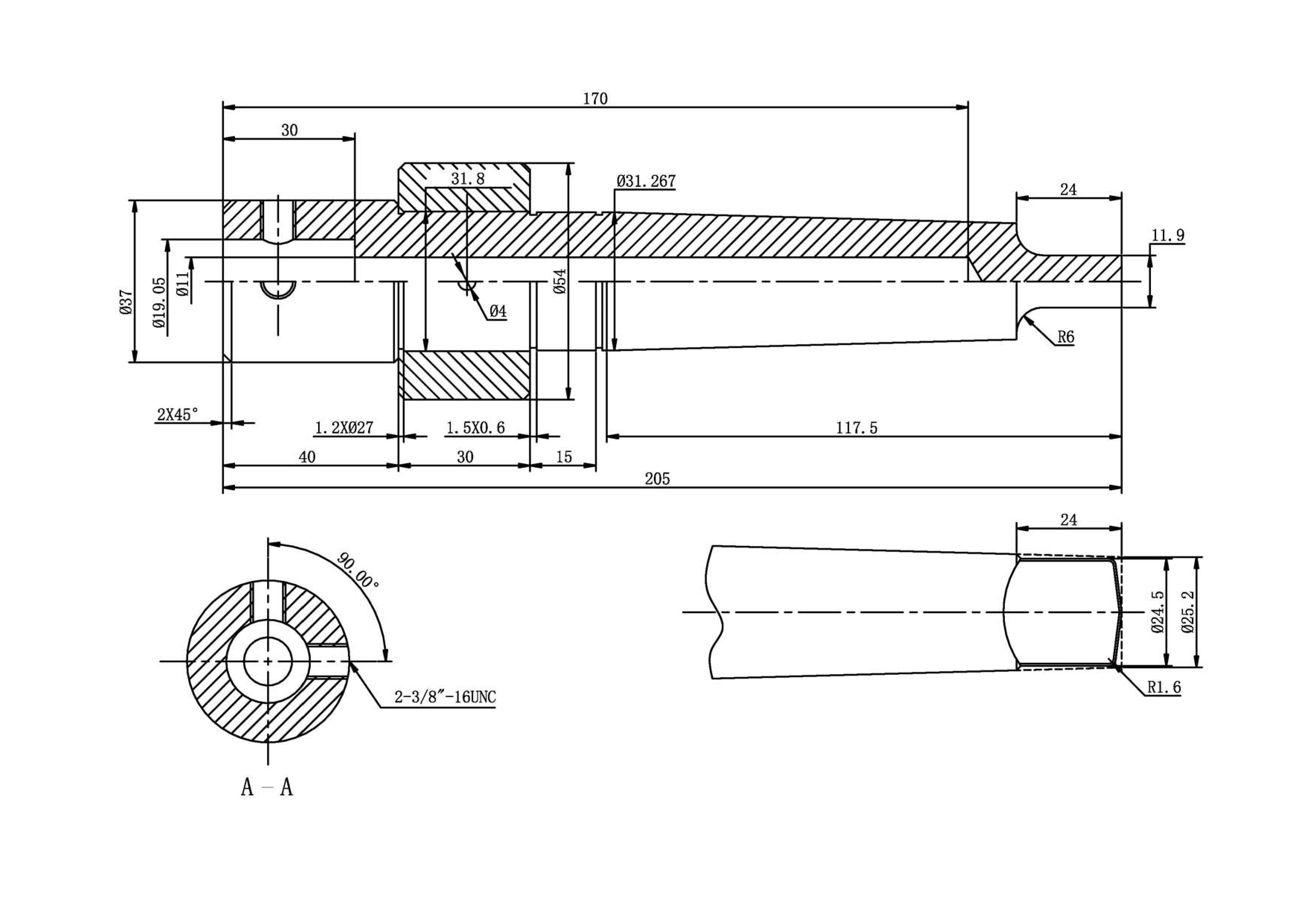 Weldon Shank with Coolant System for Drill Use Annular Cutter on Drill Press