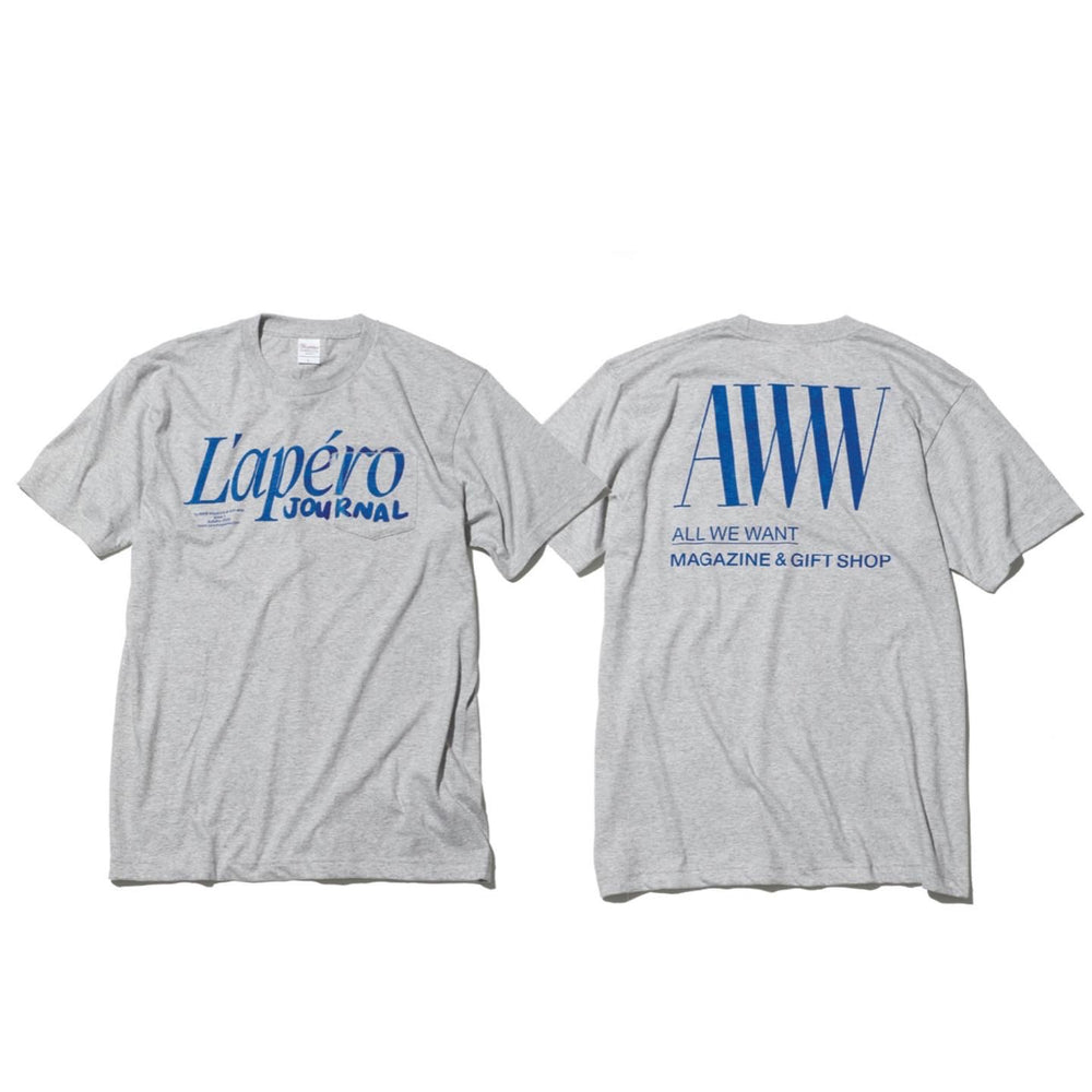 L\'APÉRO JOURNAL TEE Tシャツ AWW deaflink.com