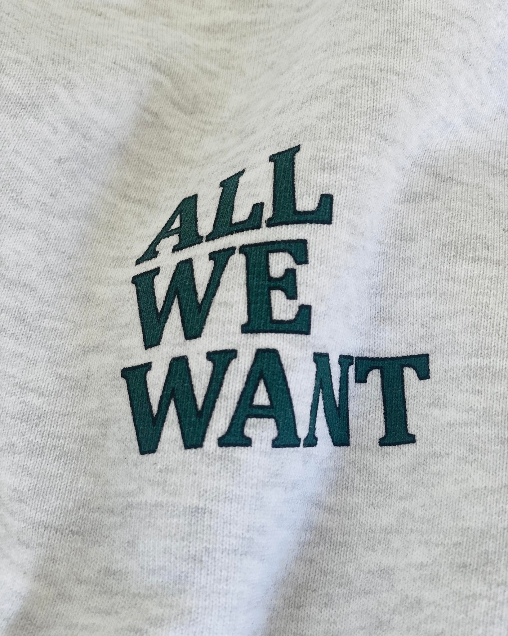 AWW SWEATSHIRT GREEN – awwmagazine