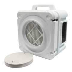 AS1000WHT - 500 CFM 3 Stage Filtration HEPA Air Scrubber