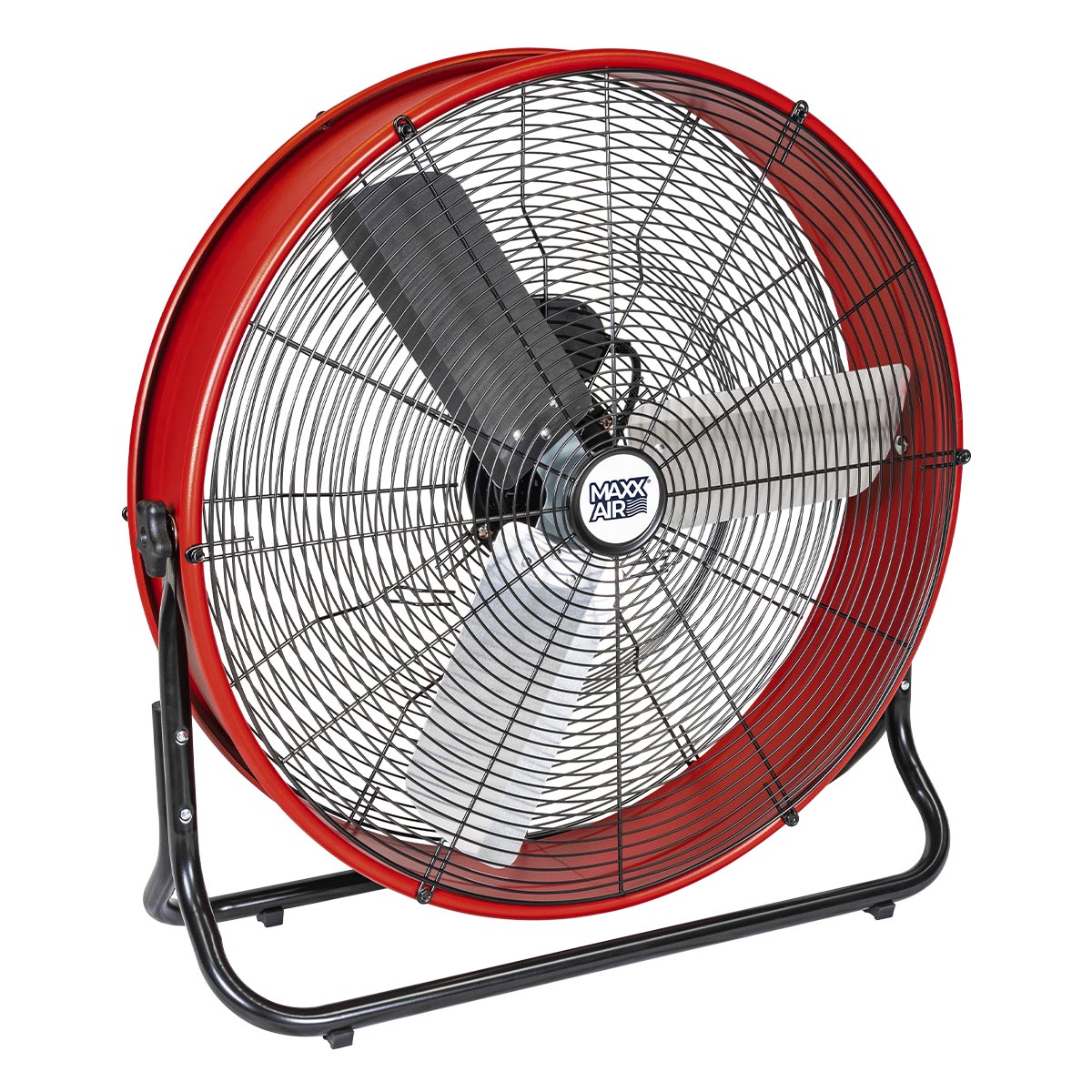 Maxx Air Pro FLEX 42 in. 2-Speed Belt Drive Drum Fan in Gray with