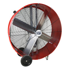 Bf48BDRED - Maxx Air 48 In. 2-Speed Belt Drive Drum Fan (Red)