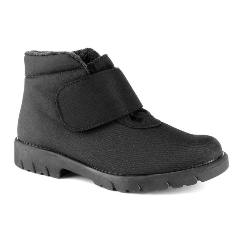 T03883 Hike velcro low boot black a