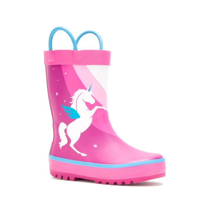 Girls Unicorn Rain Boot