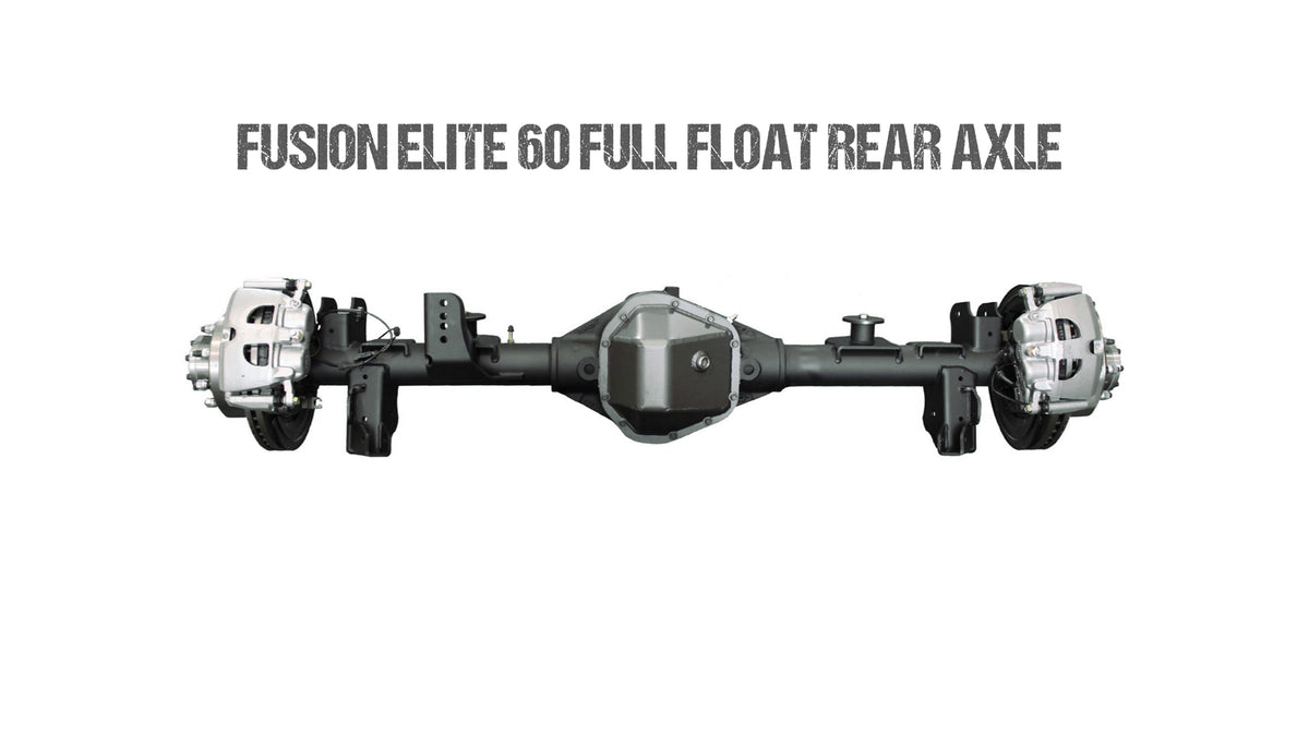 Fusion Elite 60 Full Float Rear Axle Assembly for Jeep TJ/LJ - Fusion4x4