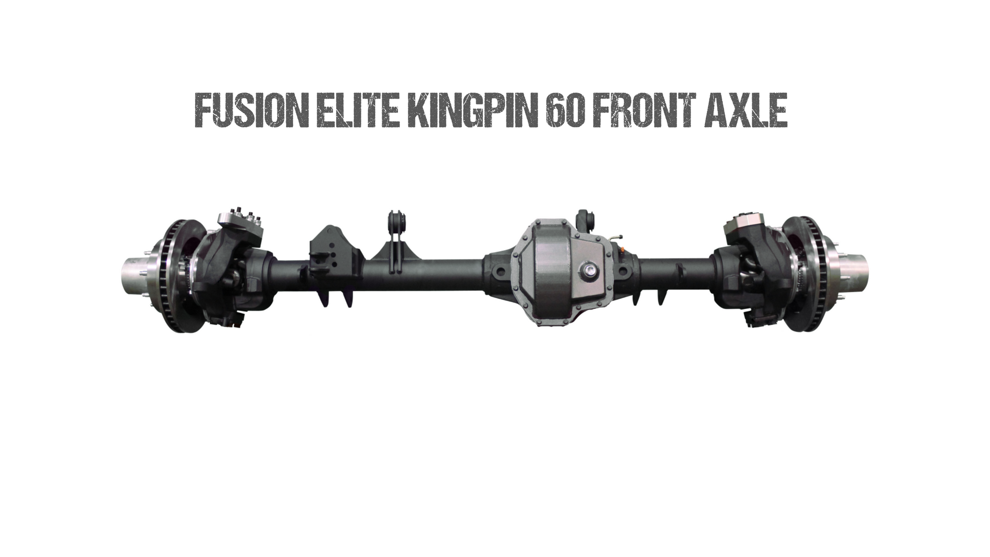 Fusion Elite Kingpin 60 Front Axle Assembly for Jeep TJ/LJ - Fusion4x4