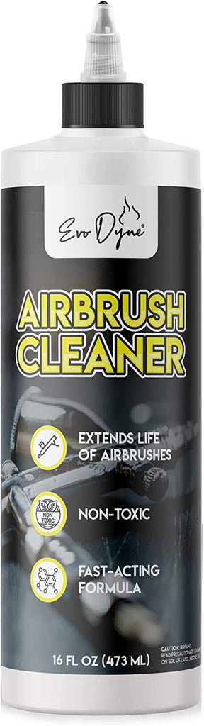 Airbrush Cleaner (16-oz Per Bottle), Made in The USA | Multi-Purpose  Airbrush Cleaning Kit – Compatible with Acrylics, Watercolors, Inks, Dyes &  More