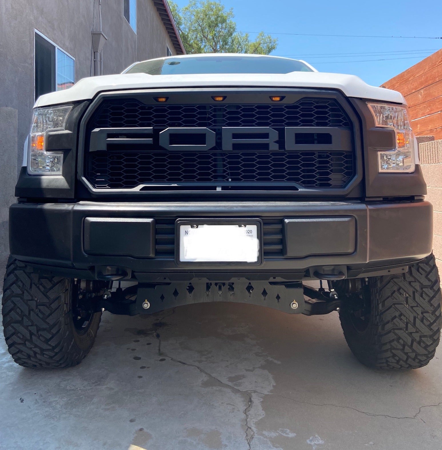 Raptor Style Grille Fit For Ford F-150 2015-2017 (BLACK)