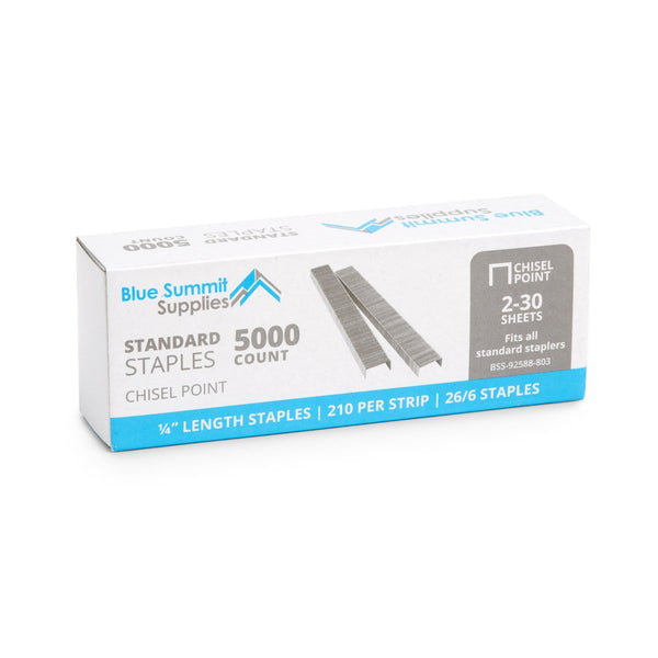 Standard-Size Staples, 10 Boxes - BSS Local