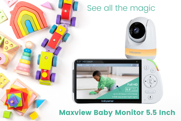 Babysense Maxview 5.5 inch baby monitor