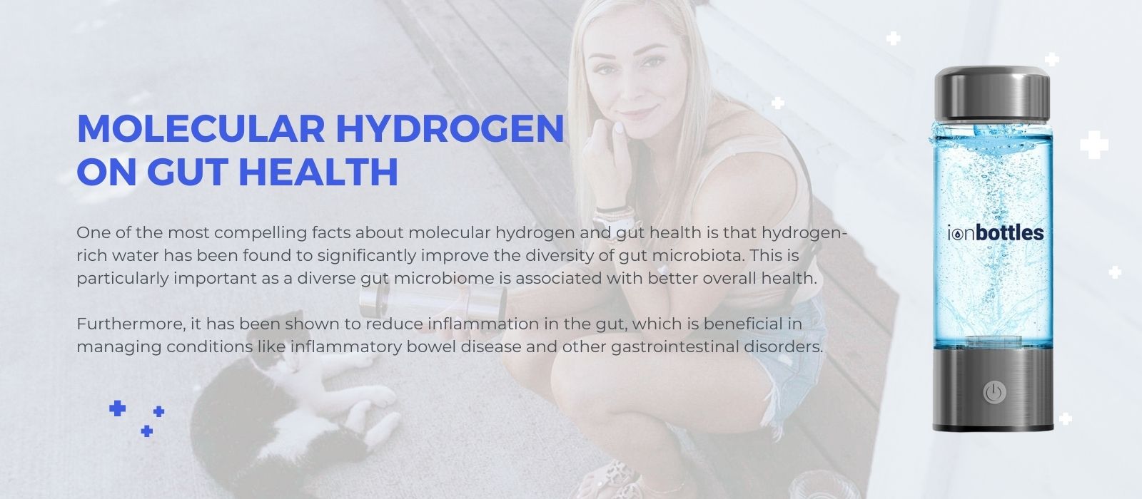 Molecular Hydrogen from IonBottles Heals Your Gut Microbiome