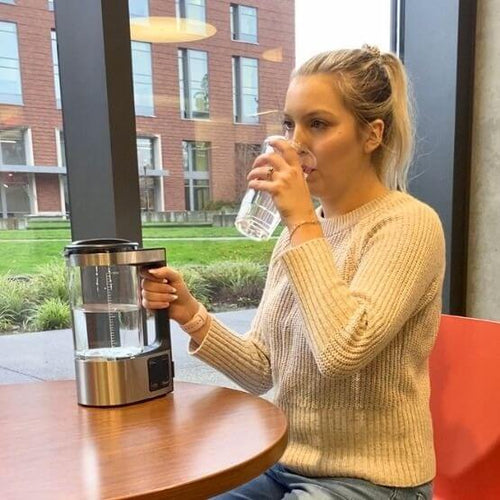 Hannah on Campus at Oregon State University with IonBottles
