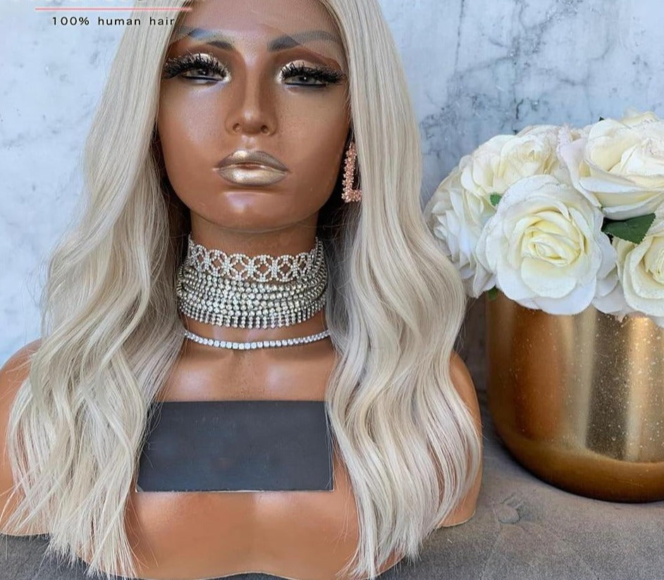 blonde ombre human hair wig