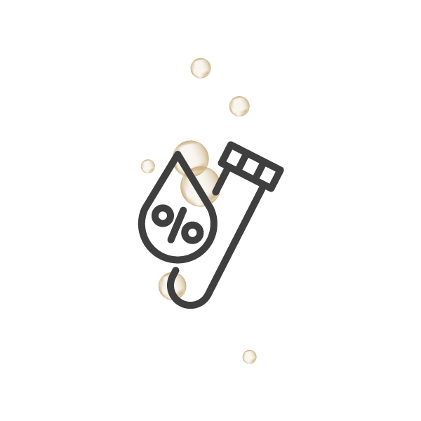 MYDIS for business icon up to 75% alcohol content