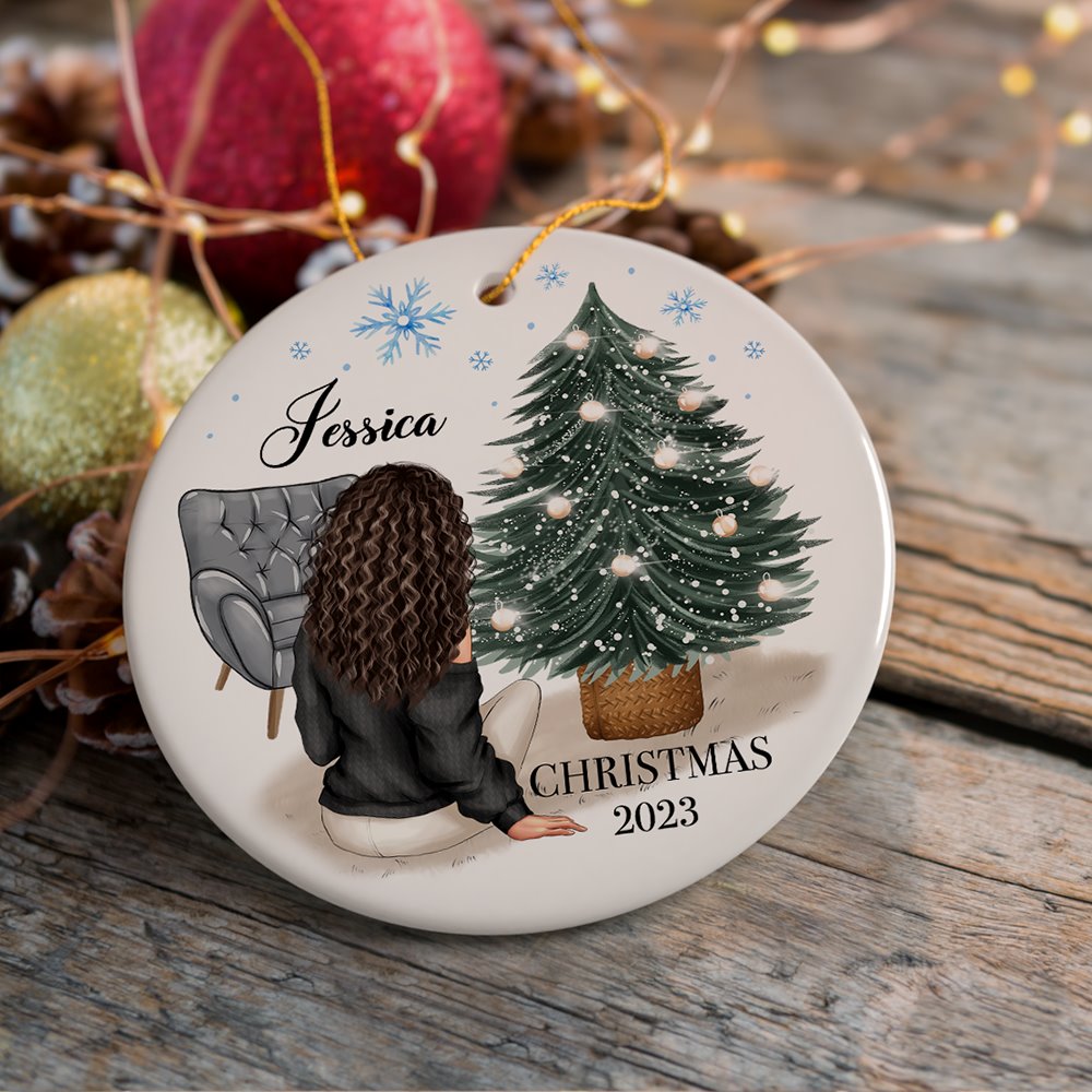 Christmas Savings Clearance 2023! Loopsun Christmas Decor Iron Art  Personalized Pretty Girl Christmas Pendant Christmas Holiday Decor for  Winter Christmas Tree Decorations 
