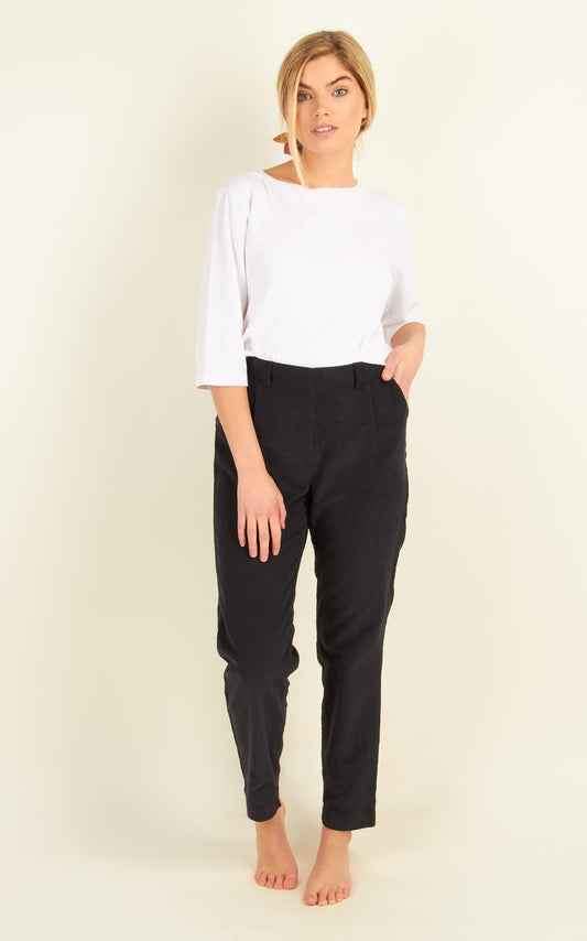 Sailor Trousers in Lipstick Pink – Pink Lemons Boutique