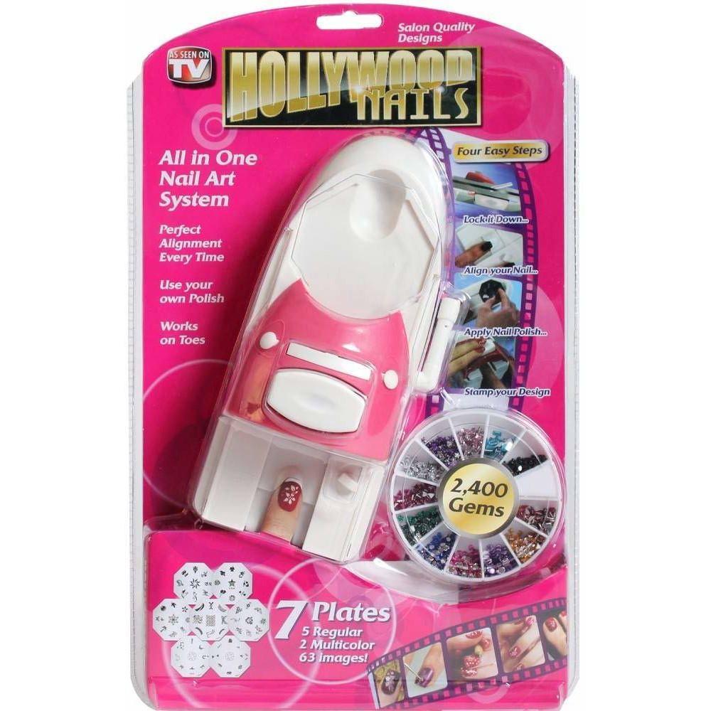 Hollywood Nails - All in One Nail Art System - Buy Online - Affordable Online Shopping — Snatcher
