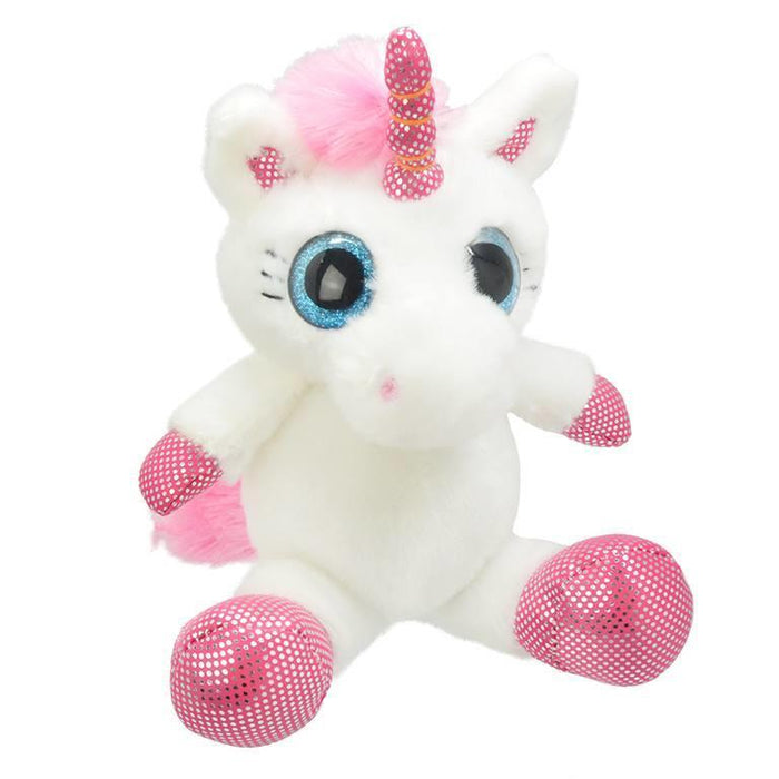 glitter unicorn stuffed animal