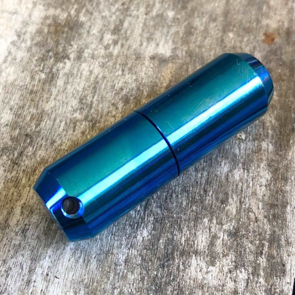 Titanium lighter. Поршень зажигалка. Piston lighters.