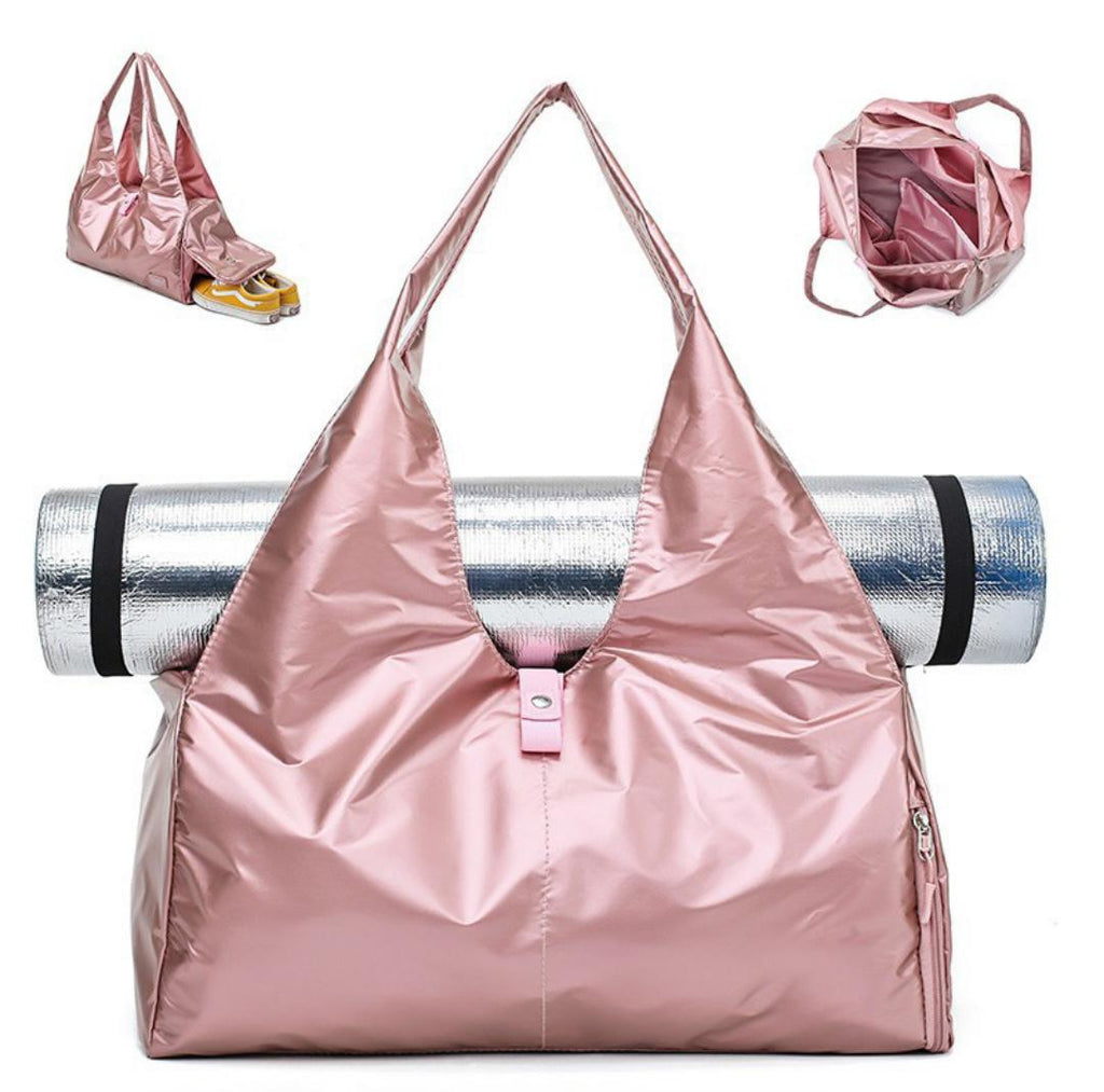 ladies pink gym bag