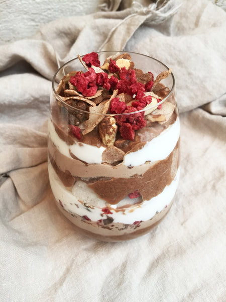Cherry and Cacao Chia Parfait | Cathedral Cove Naturals