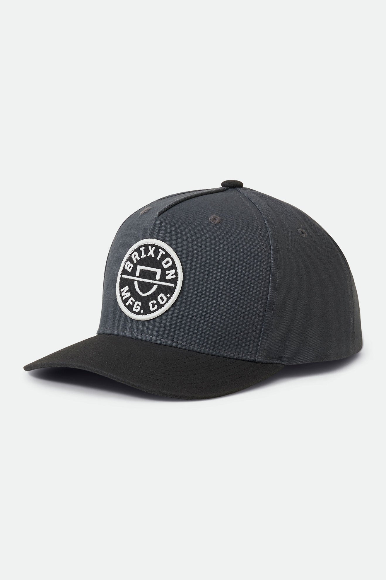 brixton crest mp snapback