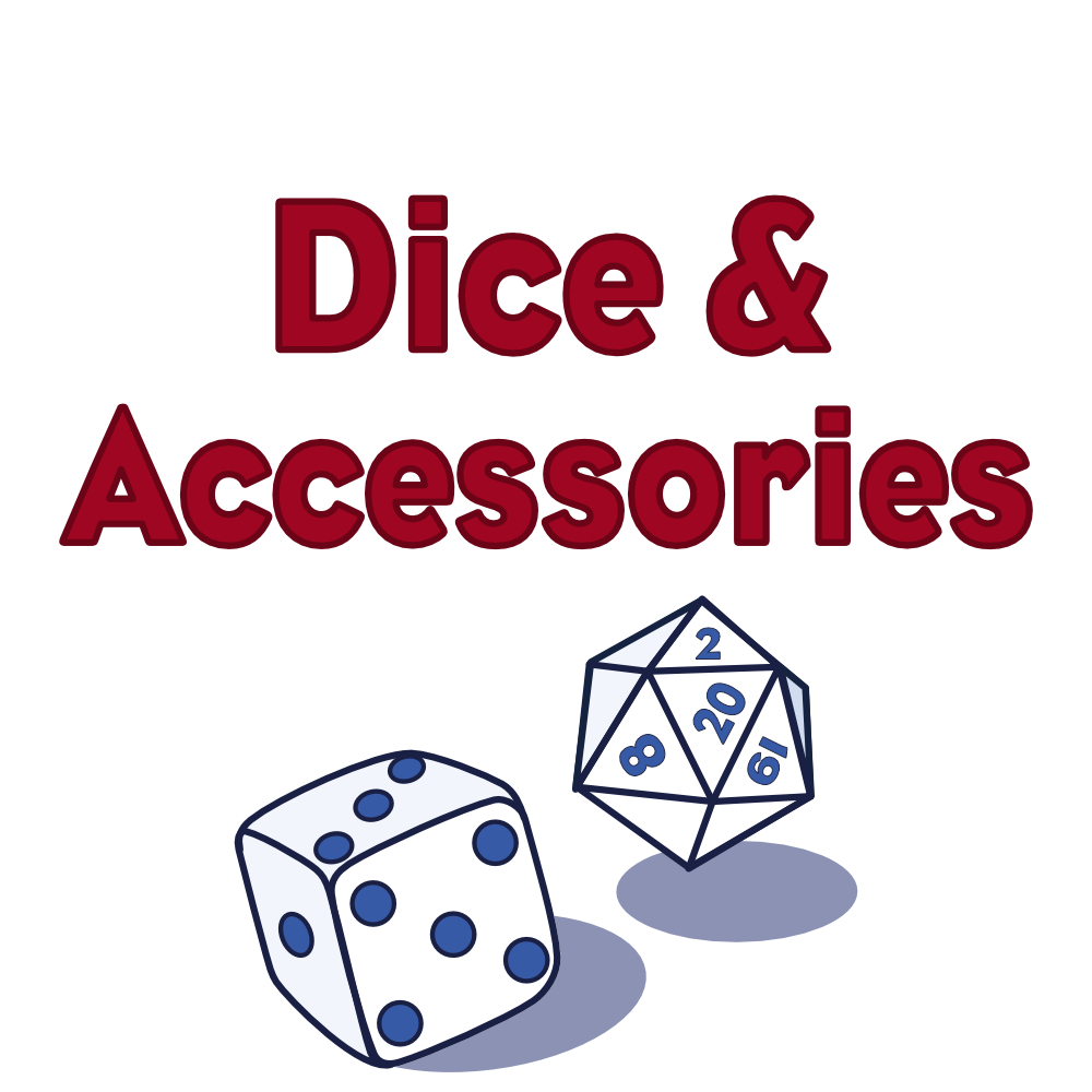 BCW: CLEAR PLAYMAT TUBE WITH DICE CAP - BLUE