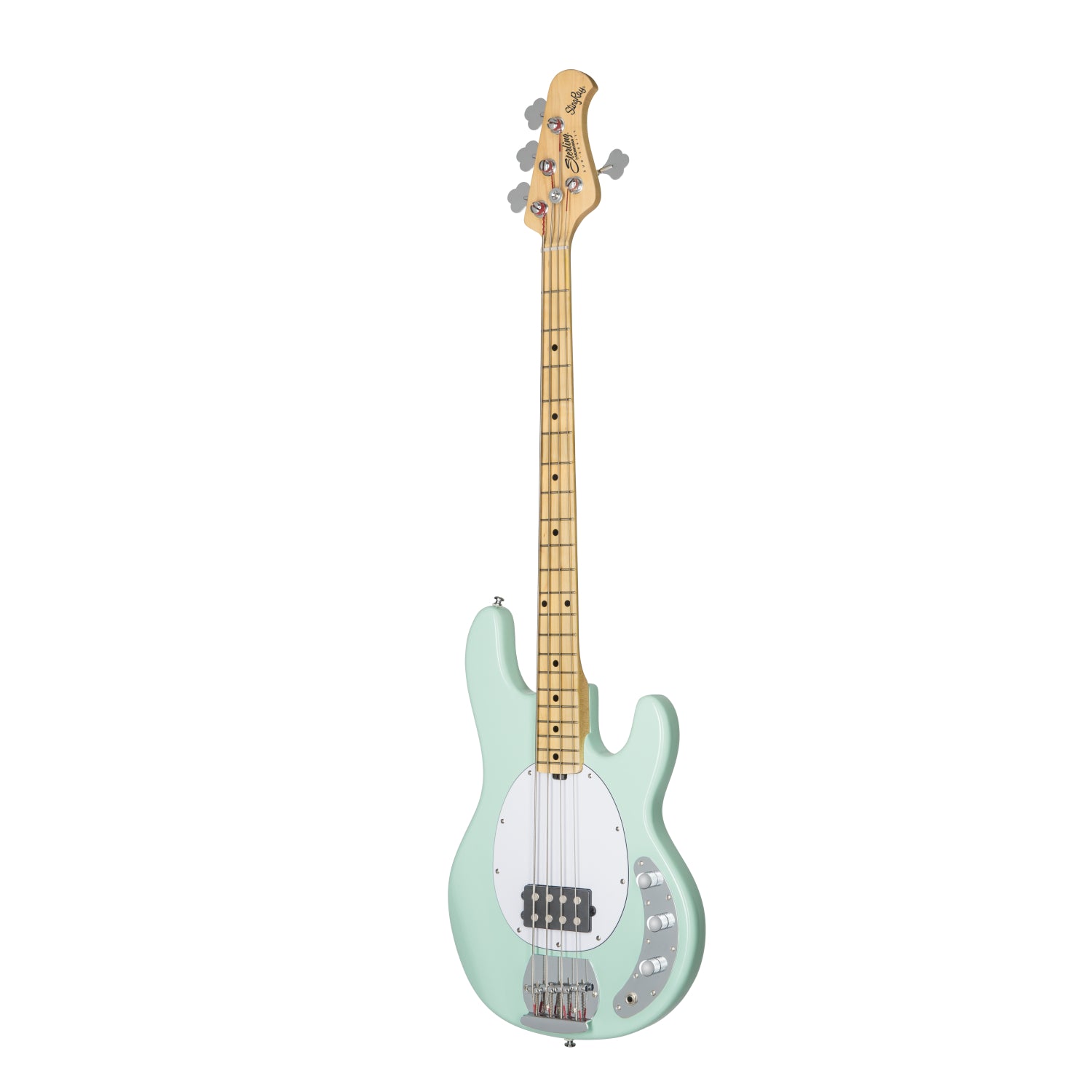 Sterling by Music Man Ray4 Stingray 4 String Bass, Mint Green with