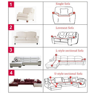 Super Elastic Stretchable Sofa Cover - Easy To Clean